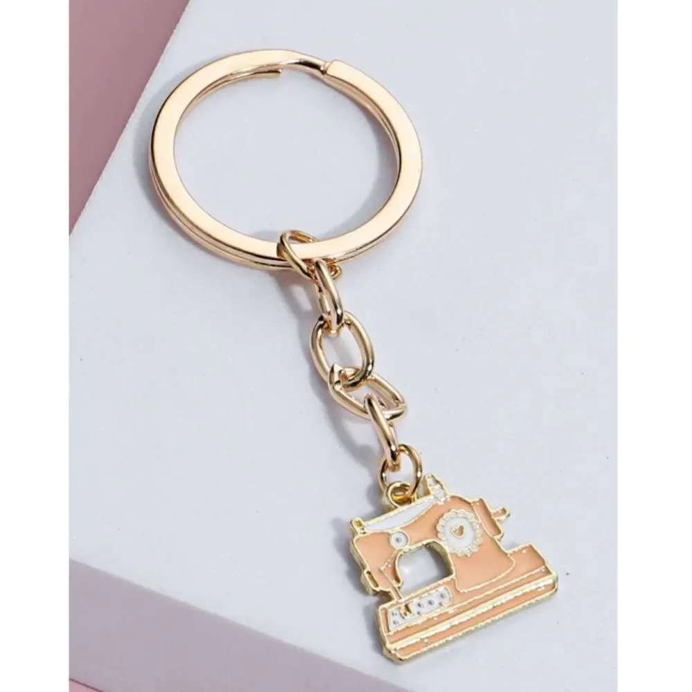 Sewing Machine Charm  Keychain - Picture 6 of 7